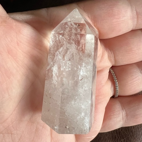 Clear Quartz Crystal Point - Picture 1 of 2